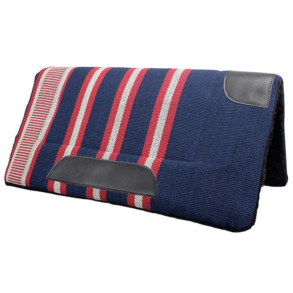 Professional Indian Saddle Pad - Dark Blue (AS58021)