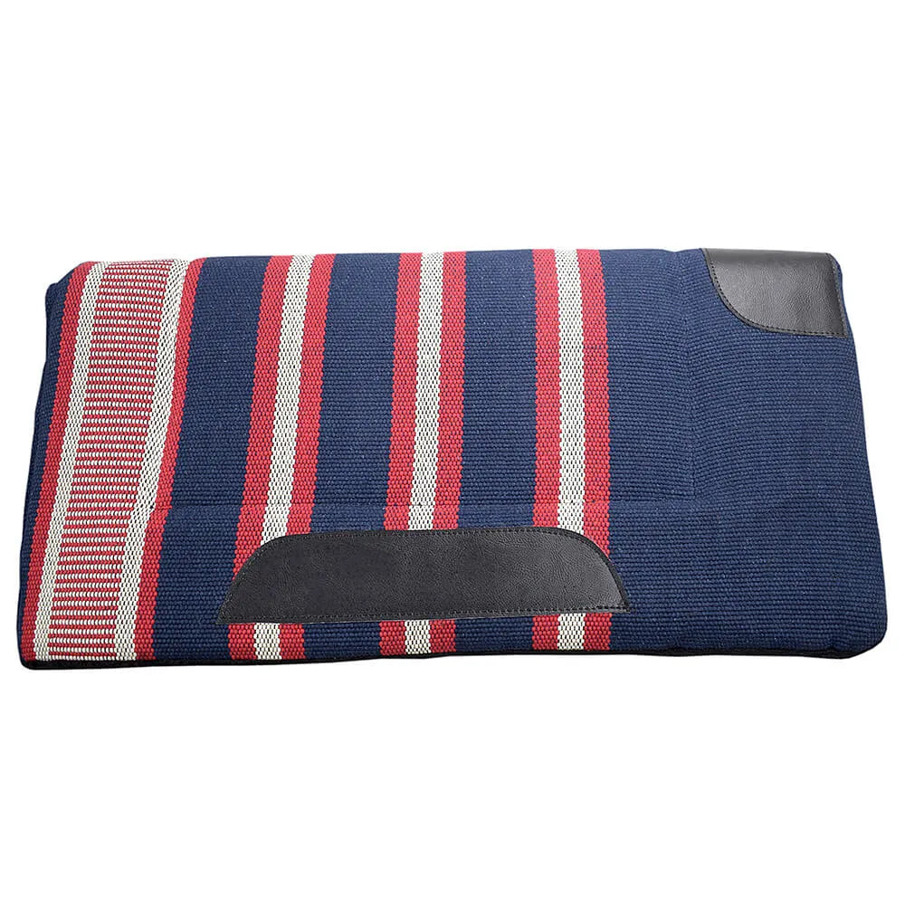 Professional Indian Saddle Pad - Dark Blue