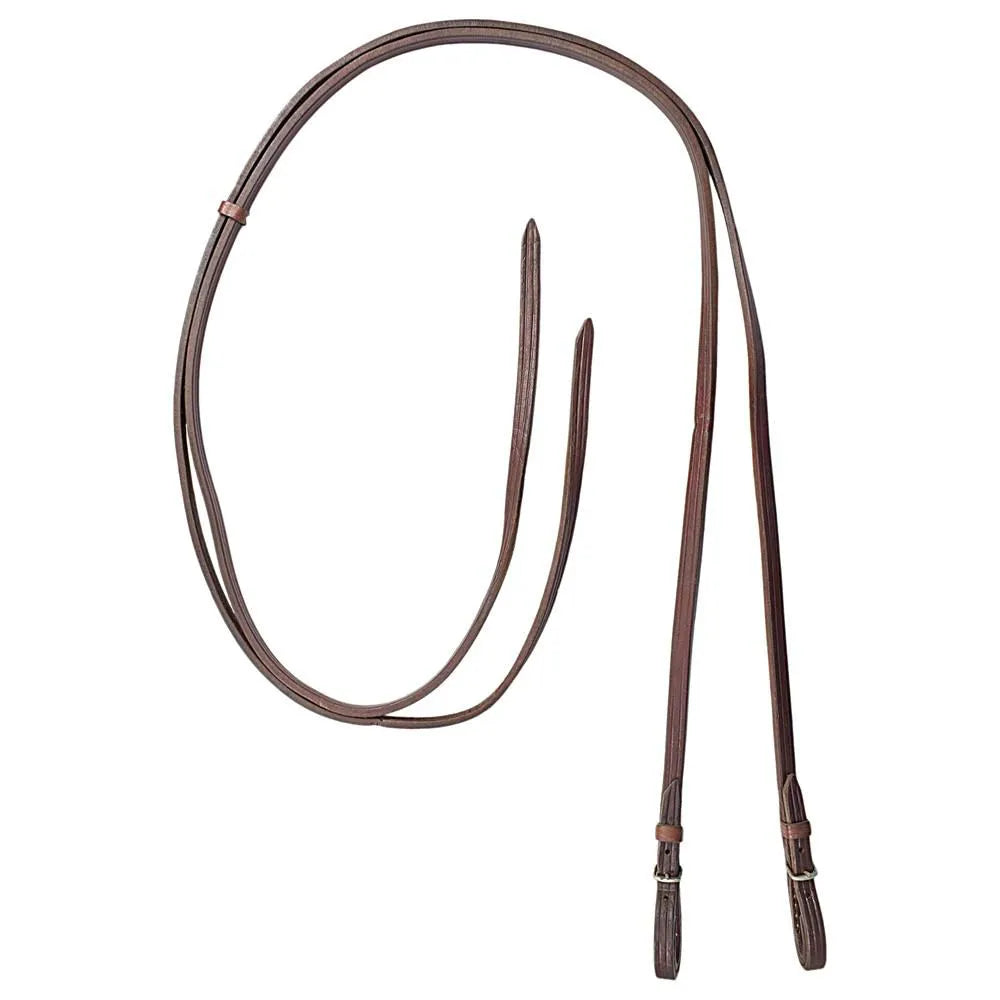Open Leather Reins - Havana (AS9260)
