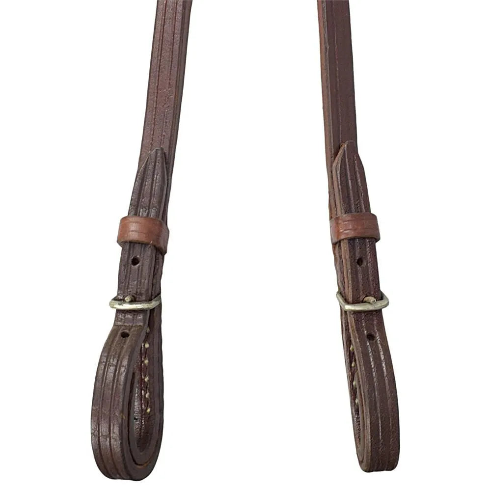 Open Leather Reins - Havana