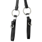 Australian Leather Reins - Black