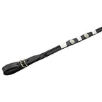 Western Leather Reins - Black