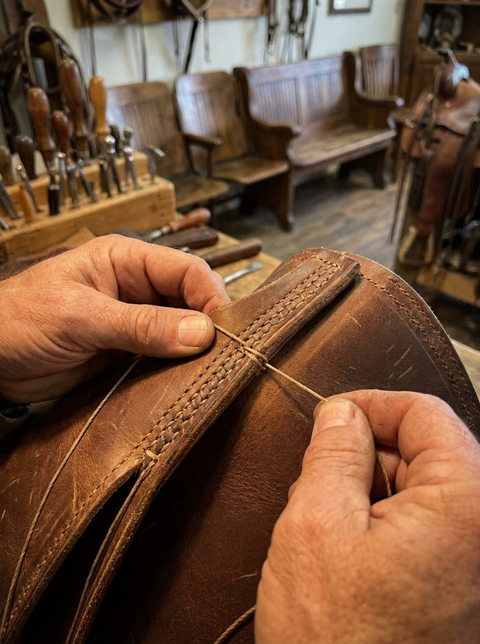 Hand stitching