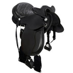 Ranch Head Saddle 15" Buffalo Leather - color Black