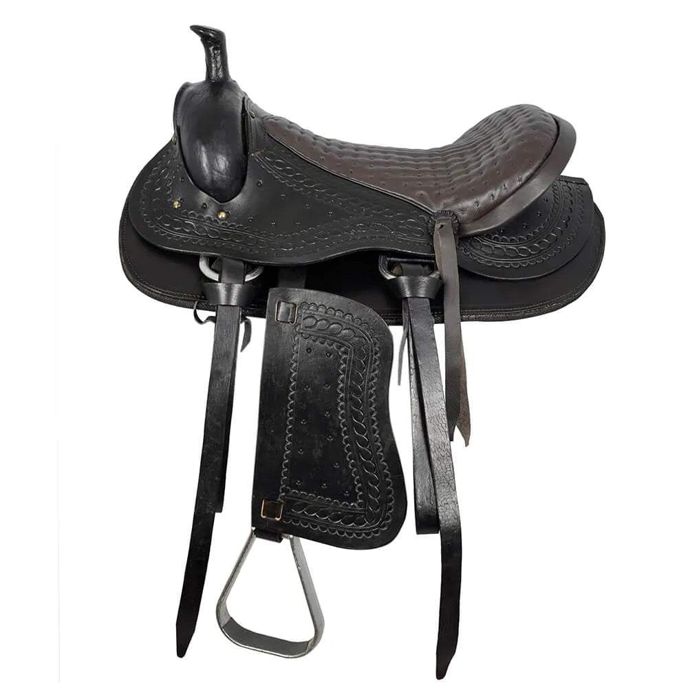 Traditional American Saddle - Havana