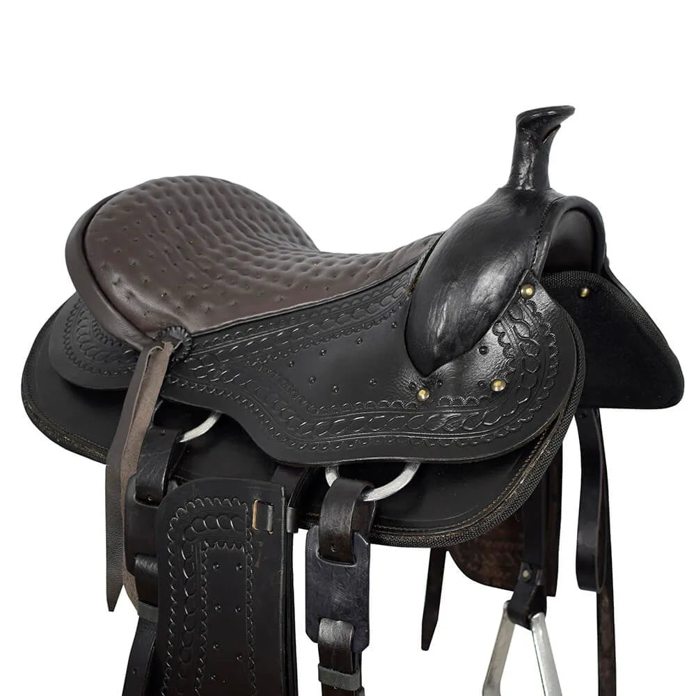 Traditional American Saddle - Havana