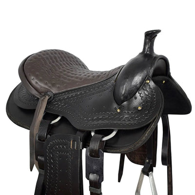 Traditional American Saddle - Havana (AS1266)