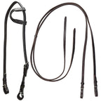 Roping Western Saddle Premium Calf 15" Buffalo Leather - color Brown
