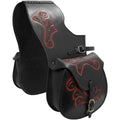 Mangalarga Leather Saddlebag - Black