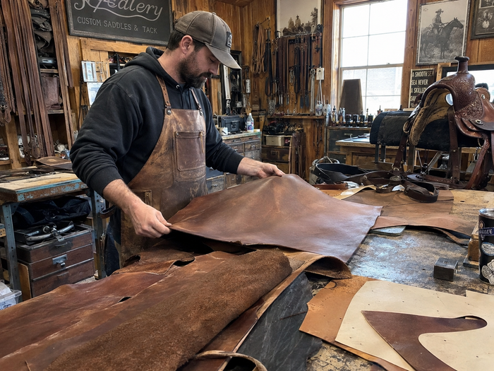 Leather selection