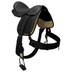 English style Saddle 17" - color Black