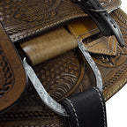 Work & Show Western Saddle Premium 16" Buffalo Leather  - color  Natural