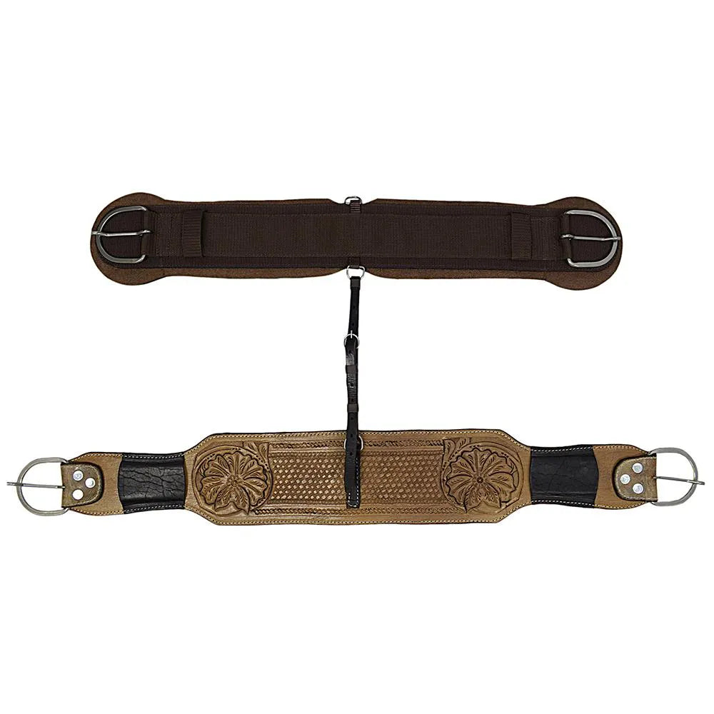 Work & Show Western Saddle Premium 16" Buffalo Leather  - color  Natural