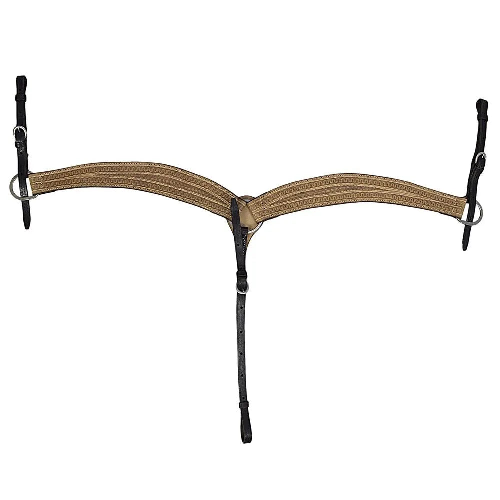 Roping Western Saddle Premium 16" Buffalo Leather - color Natural