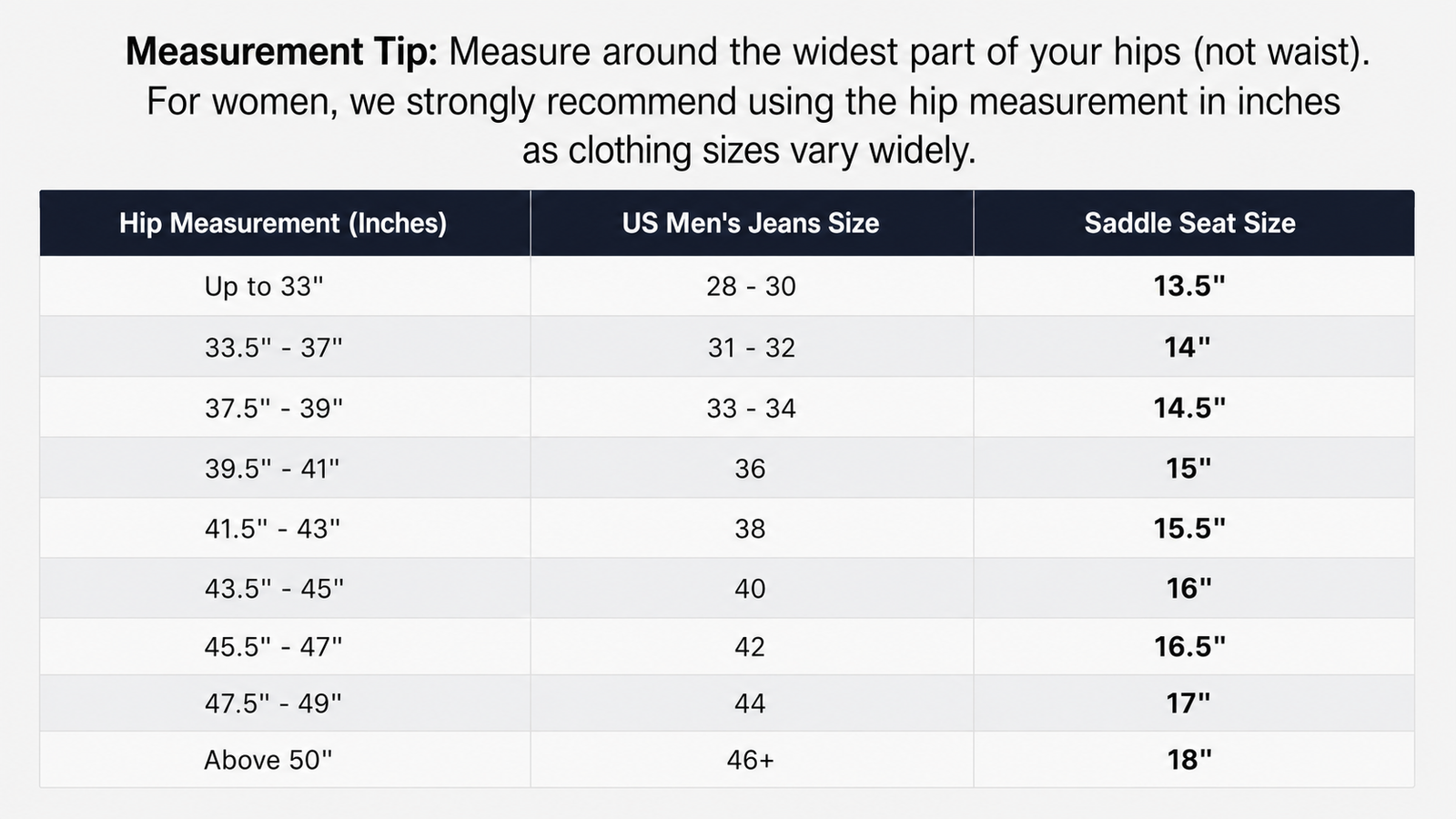 Size guide